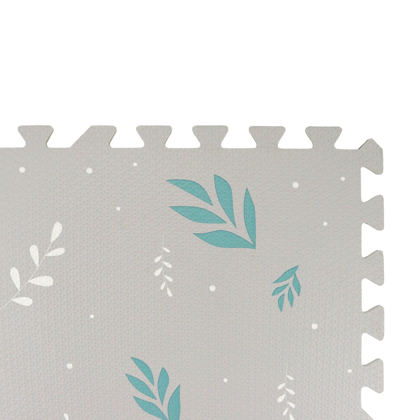 TATAMI GOMA DE EVA 600*600*12mm LEAF GREY