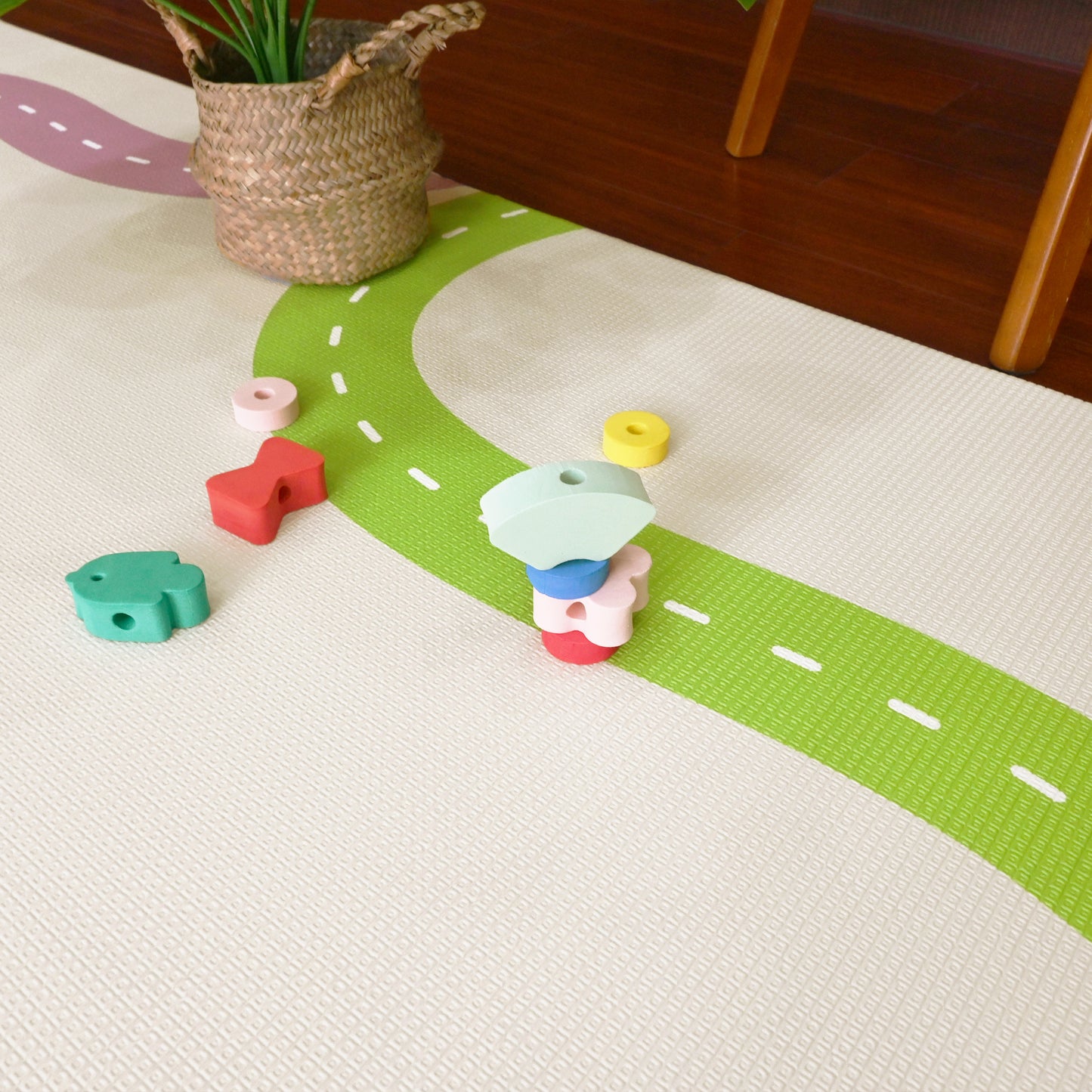 MAT TPU 200 * 140 CM CONFETTI / CIRCUIT
