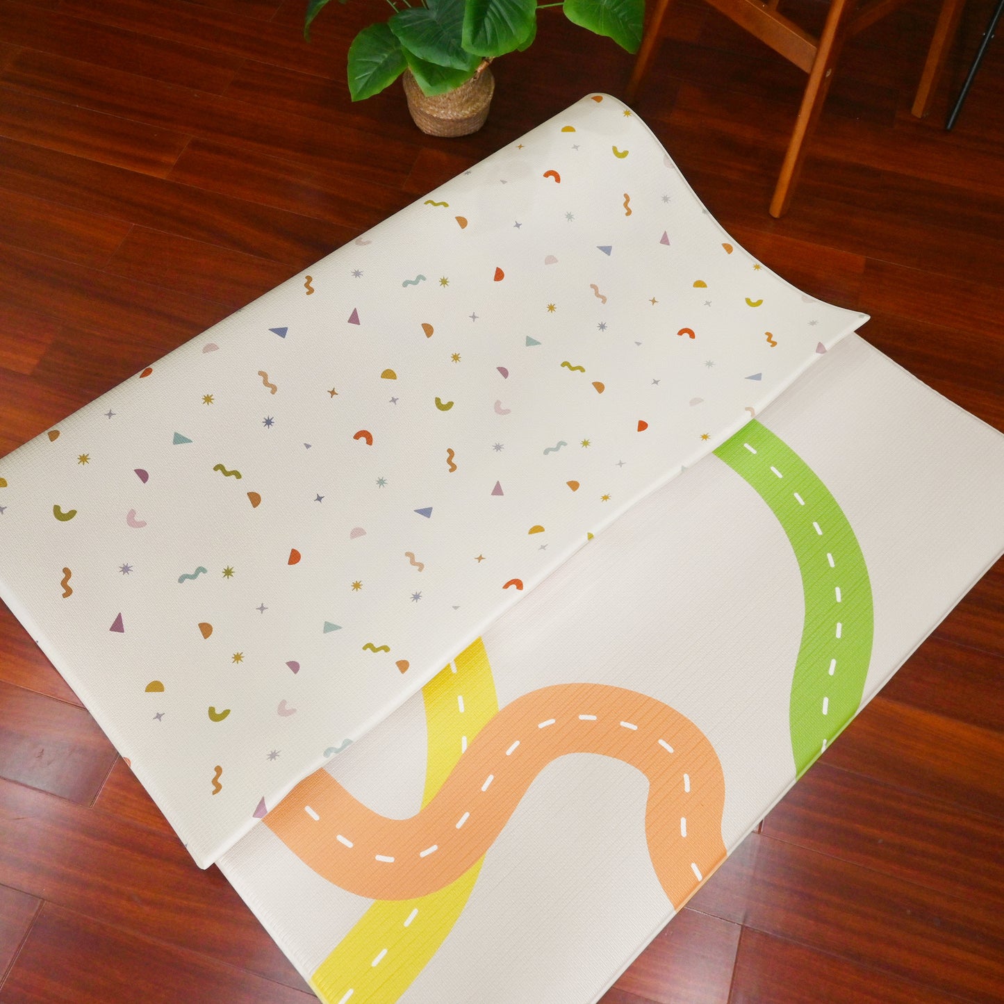 MAT TPU 200 * 140 CM CONFETTI / CIRCUIT