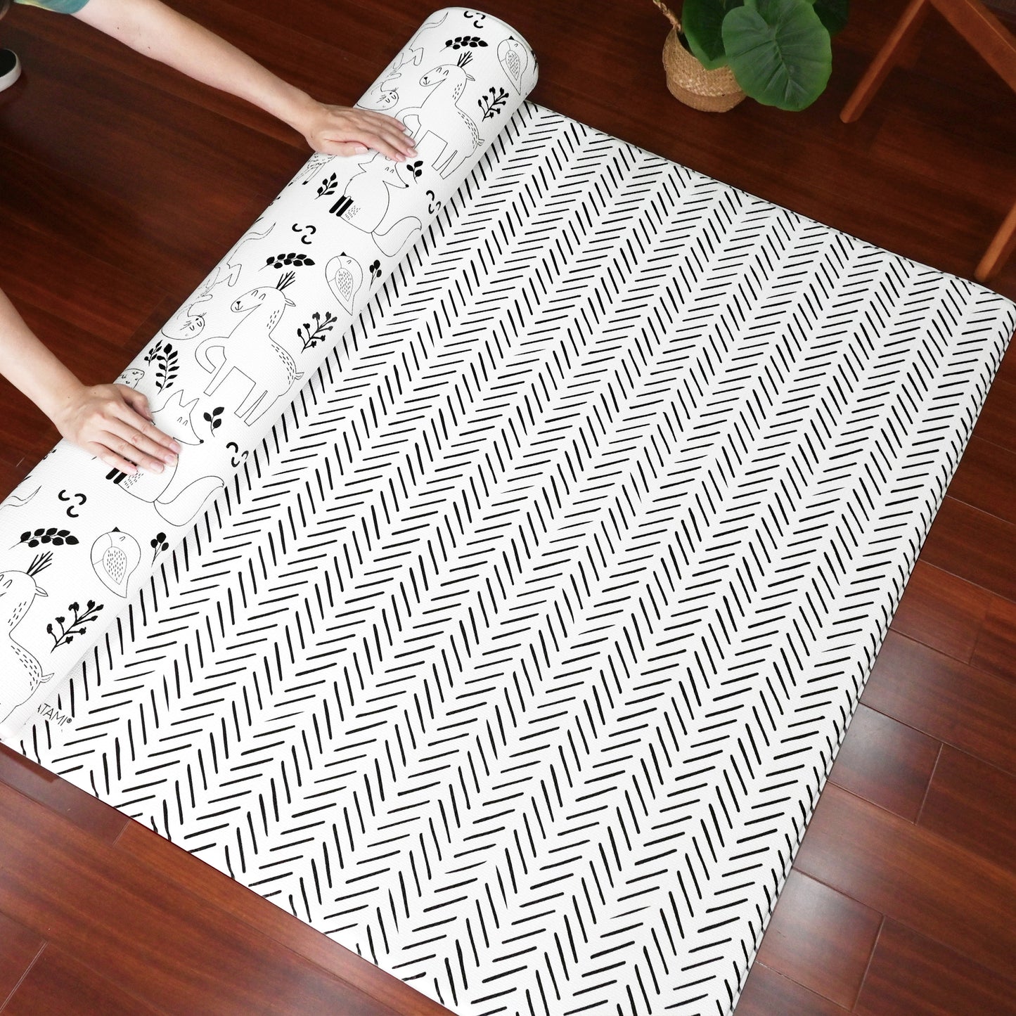 MAT TPU 200 * 140 CM FAUNA / TRIBE