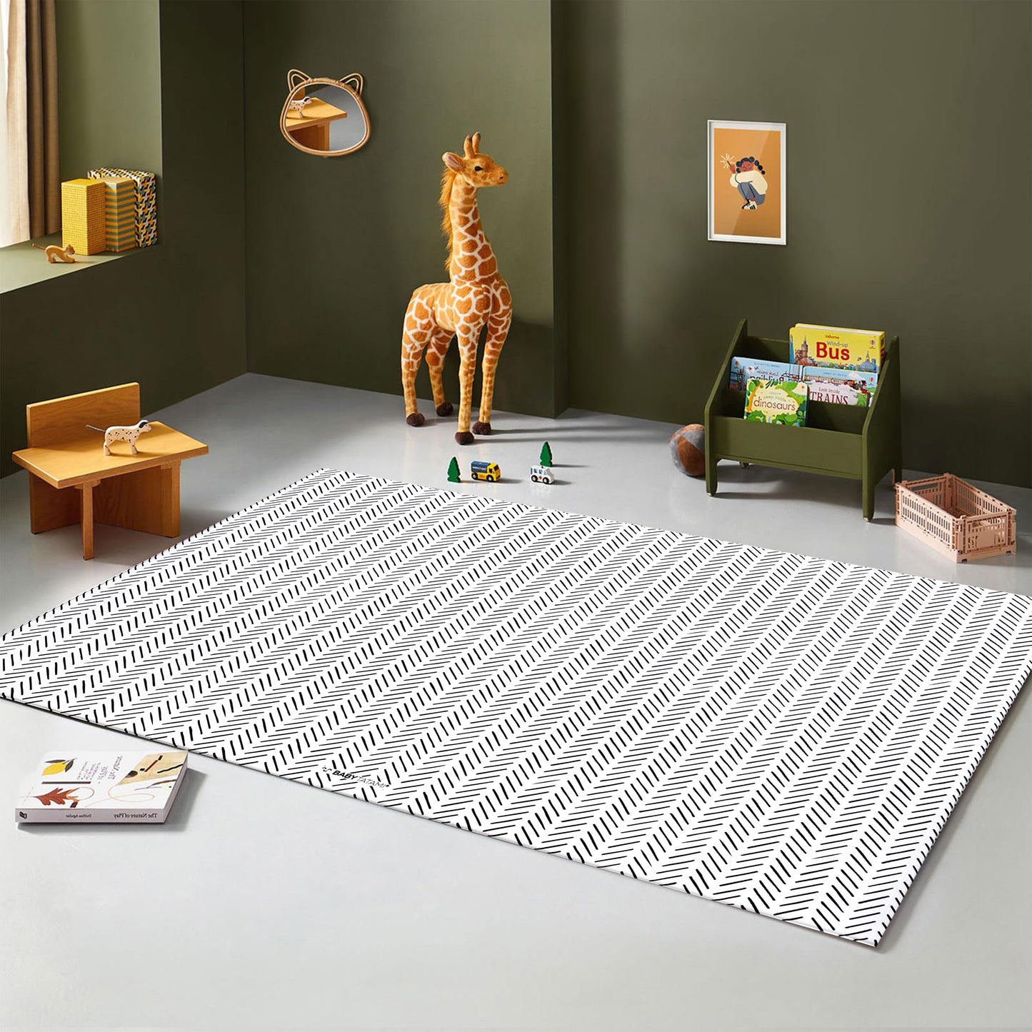 MAT TPU 200 * 140 CM FAUNA / TRIBE