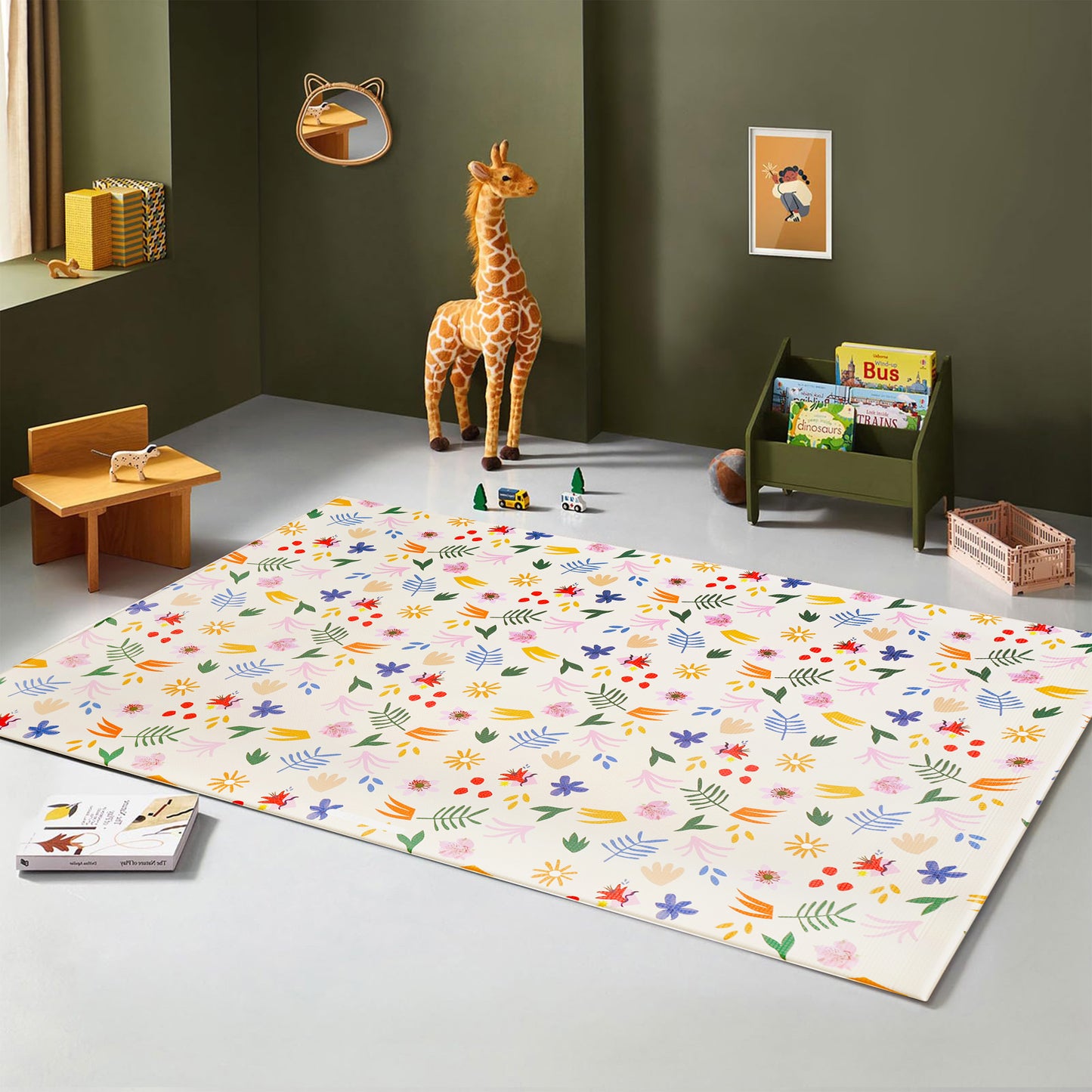 MAT TPU 200 * 140 CM FLORA / CALENDAR