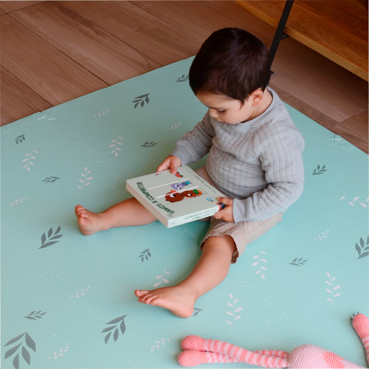 TATAMI GOMA DE EVA 600*600*12mm LEAF MINT