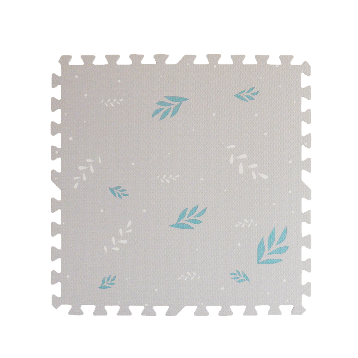 TATAMI GOMA DE EVA 600*600*12mm LEAF GREY