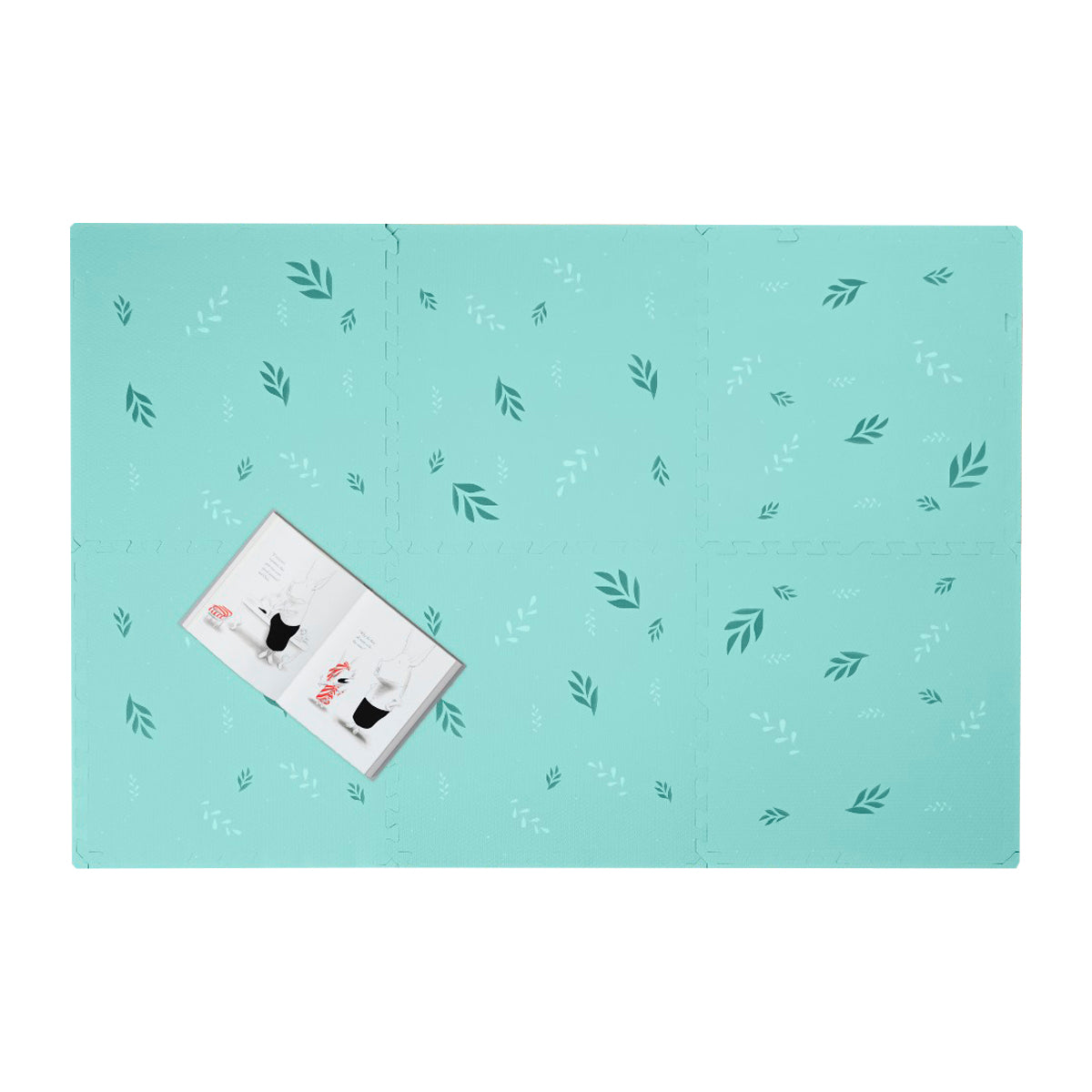 TATAMI GOMA DE EVA 600*600*12mm LEAF MINT