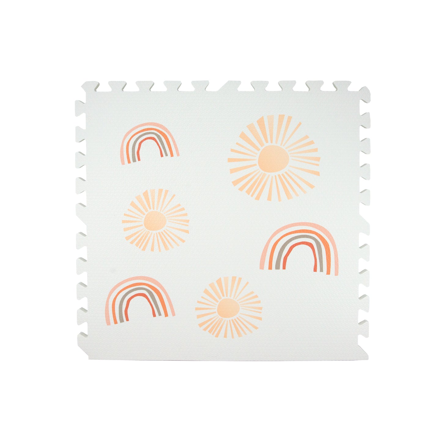 TATAMI GOMA DE EVA 600*600*12mm RAINBOW WHITE
