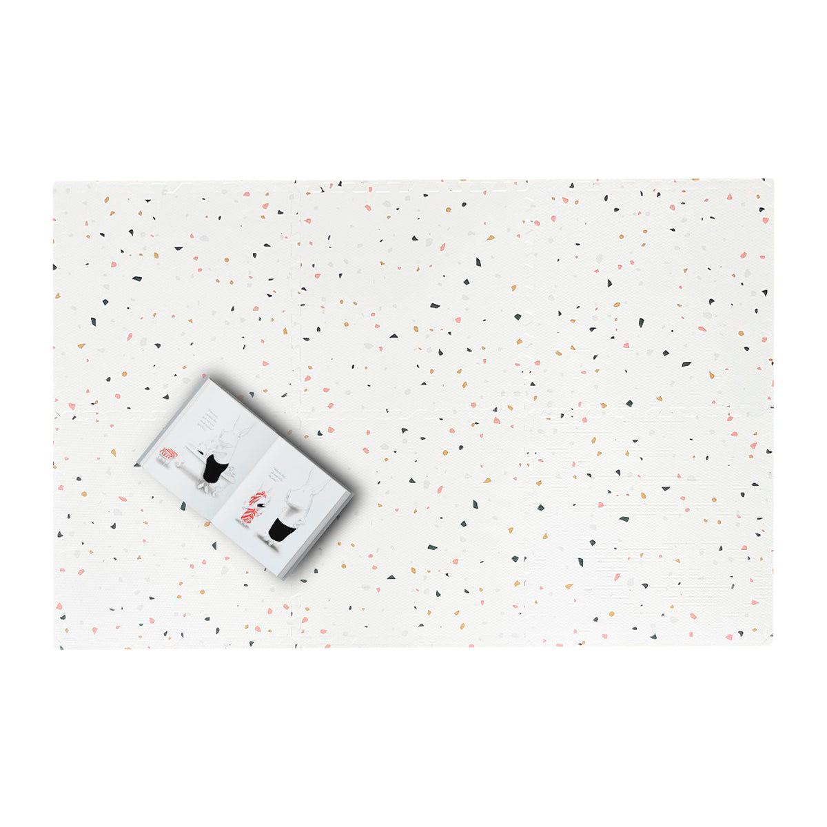 TATAMI GOMA DE EVA 600*600*12mm MEMPHIS WHITE